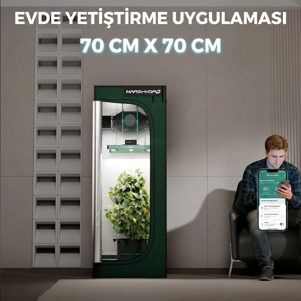 FC1500 Bitki Yetiştirme LED Lambası