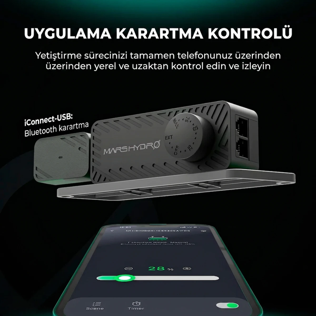 TS1000 Bitki Yetiştirme LED Lambası