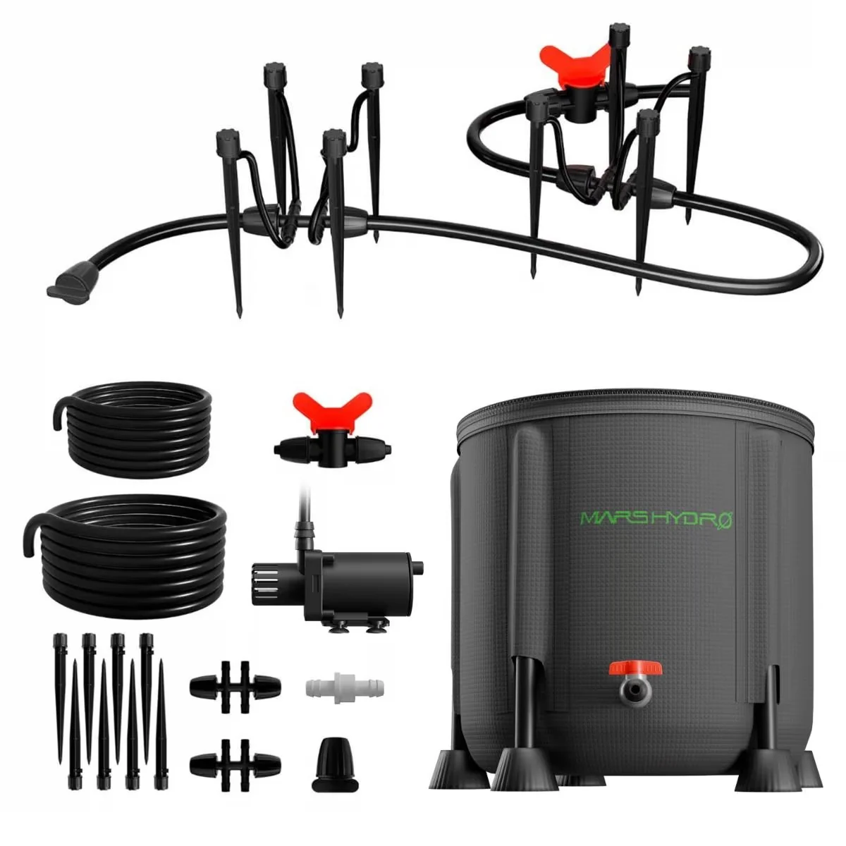 Mars Hydro Drip İrrigation Set Otomatik Sulama Sistemi