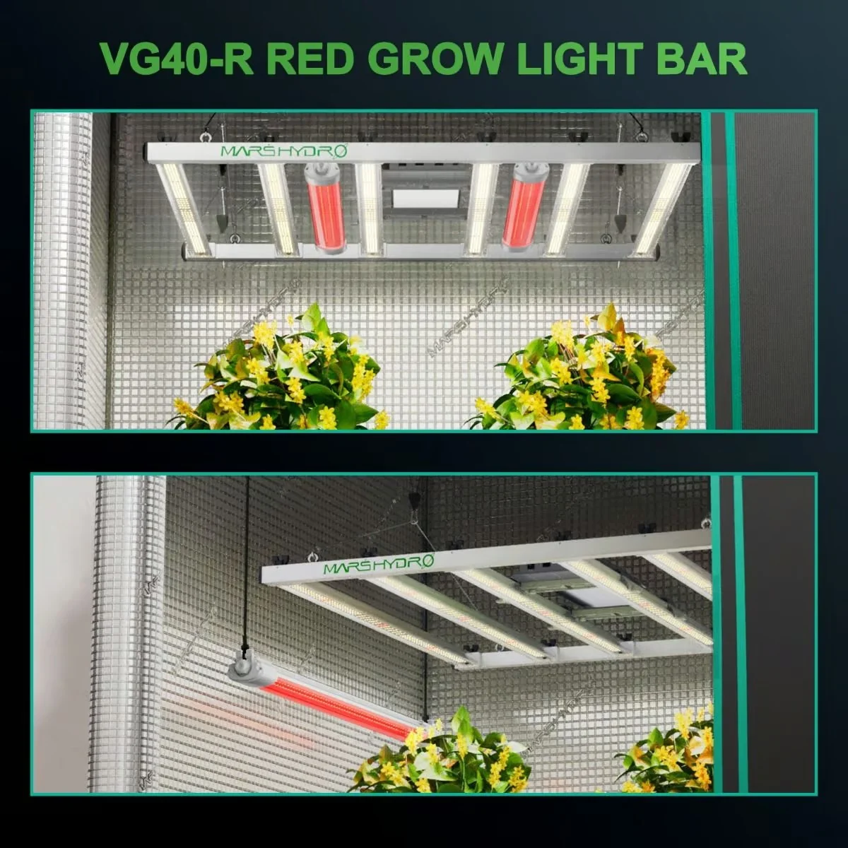 VG40R (Red) Bitki Yetiştirme LED Lambası