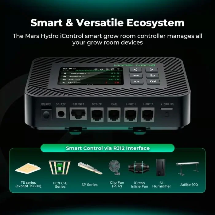 Mars Hydro iControl Akıllı Bitki İklimlendirme Sistemi