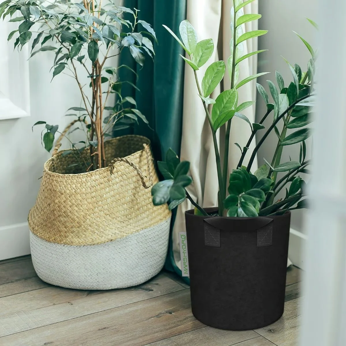 Kumaş Saksı 19L (5li)