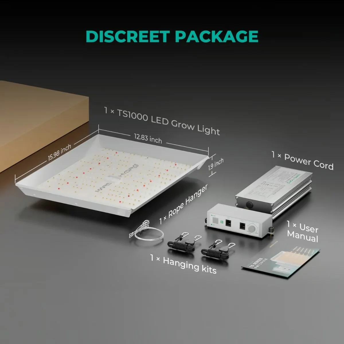 TS1000 Bitki Yetiştirme LED Lambası