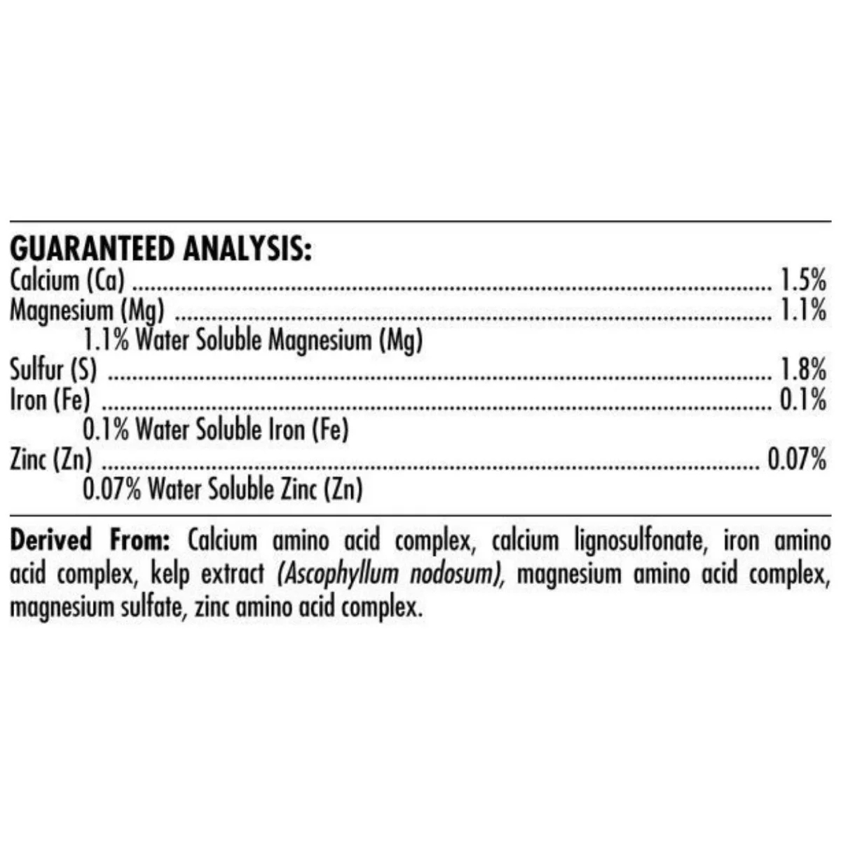 OG Organics Sensi Cal Mag Xtra 250 ml