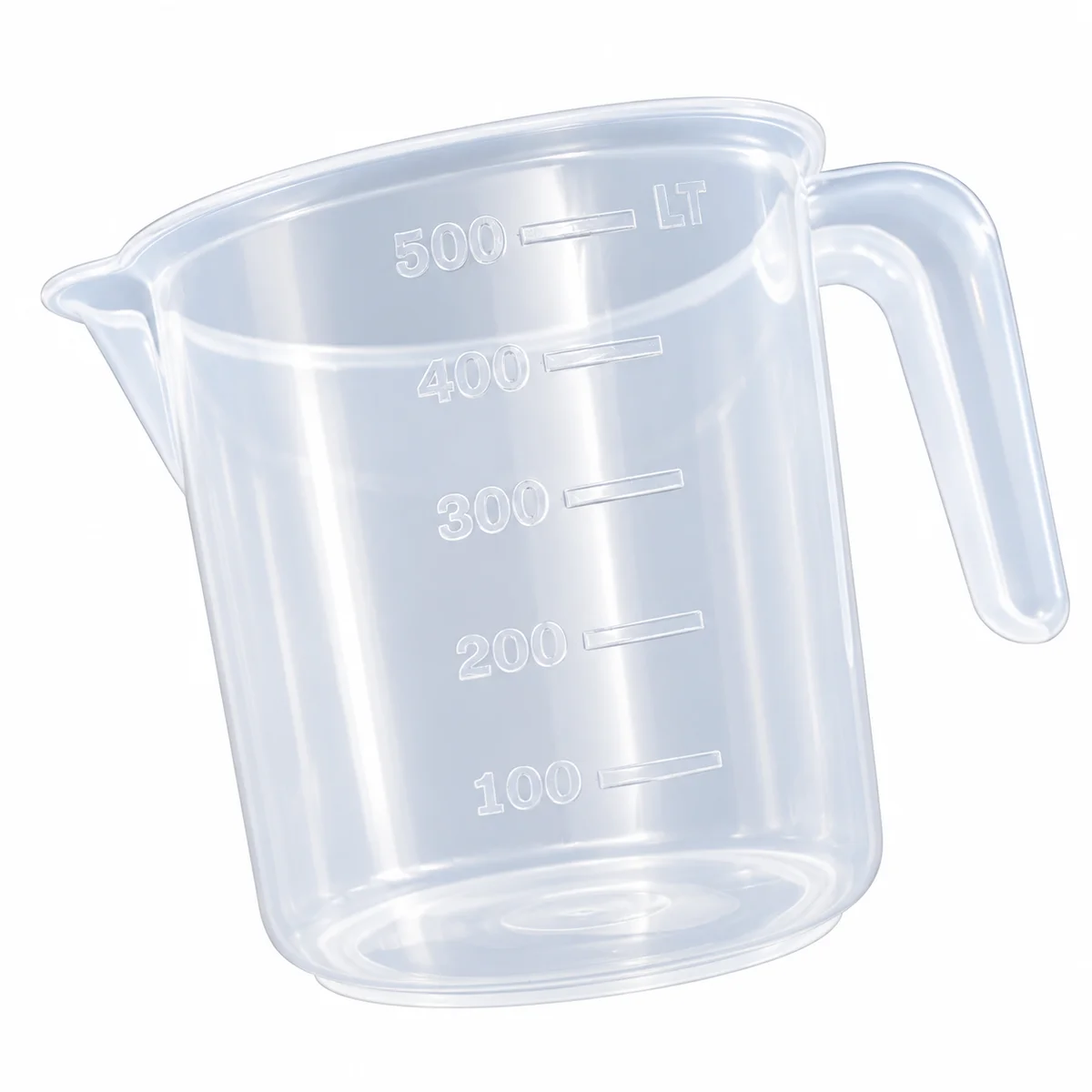 Plastik Sıvı Ölçüm Beheri 500 ml